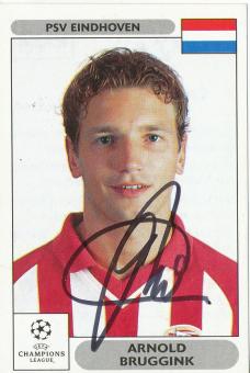 Arnold Bruggink   PSV Eindhoven  Panini  CL  Sticker original signiert 