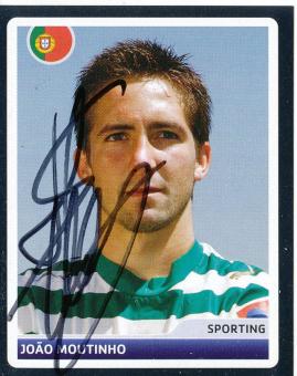 Joao Moutinho  Sporting Lissabon  2006/2007  Panini  CL  Sticker original signiert 