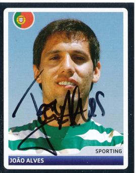Joao Alves  Sporting Lissabon  2006/2007  Panini  CL  Sticker original signiert 