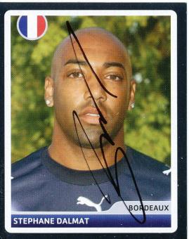 Stephane Dalmat  Girondins Bordeaux  2006/2007  Panini  CL  Sticker original signiert 