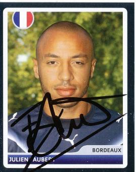 Juan Aubert  Girondins Bordeaux  2006/2007  Panini  CL  Sticker original signiert 