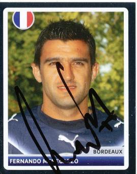 Fernando Menegazzo  Girondins Bordeaux  2006/2007  Panini  CL  Sticker original signiert 