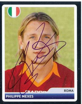 Philippe Mexes  AS Rom  2006/2007  Panini  CL  Sticker original signiert 