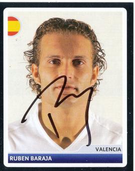 Ruben Baraja  FC Valencia  2006/2007  Panini  CL  Sticker original signiert 