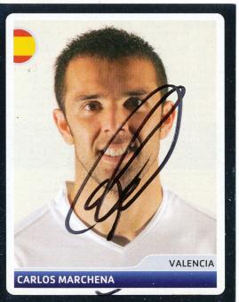 Carlos Marchena  FC Valencia  2006/2007  Panini  CL  Sticker original signiert 