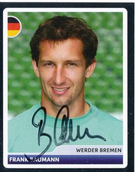 Frank Baumann  SV Werder Bremen  2006/2007  Panini  CL  Sticker original signiert 
