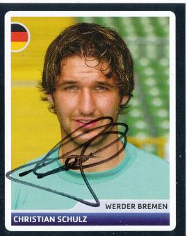 Christian Schulz  SV Werder Bremen  2006/2007  Panini  CL  Sticker original signiert 