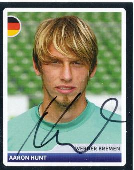 Aaron Hunt  SV Werder Bremen  2006/2007  Panini  CL  Sticker original signiert 