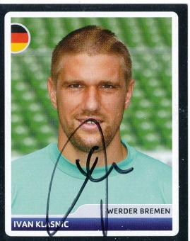 Ivan Klasnic  SV Werder Bremen  2006/2007  Panini  CL  Sticker original signiert 