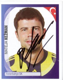 Mateja Kezman  Fenerbahce Istanbul   2007/2008  Panini  CL  Sticker original signiert 