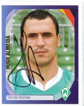 Hugo Almeida  SV Werder Bremen   2007/2008  Panini  CL  Sticker original signiert 
