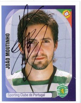 Joao Moutinho  Sporting Lissabon   2007/2008  Panini  CL  Sticker original signiert 