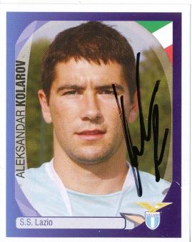 Aleksandar Kolarov  Lazio Rom   2007/2008  Panini  CL  Sticker original signiert 