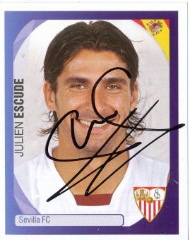 Julien Escude   FC Sevilla   2007/2008  Panini  CL  Sticker original signiert 