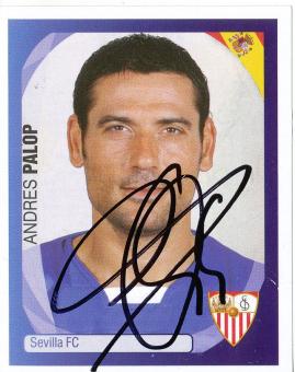 Andres Palop   FC Sevilla   2007/2008  Panini  CL  Sticker original signiert 