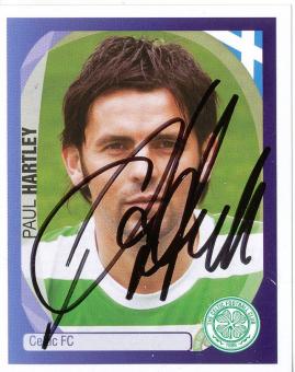 Paul Hartley  Celtic Glasgow   2007/2008  Panini  CL  Sticker original signiert 