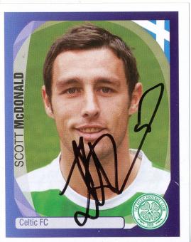 Scott McDonald  Celtic Glasgow   2007/2008  Panini  CL  Sticker original signiert 