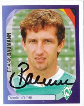 Frank Baumann  SV Werder Bremen   2007/2008  Panini  CL  Sticker original signiert 