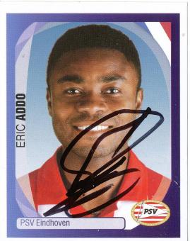 Eric Addo  PSV Eindhoven   2007/2008  Panini  CL  Sticker original signiert 