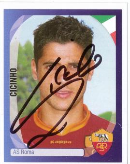 Cicinho  AS Rom  2007/2008  Panini  CL  Sticker original signiert 