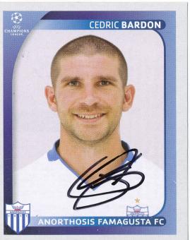 Cedric Bardon  FC Anorthosis Famagusta  2008/2009  Panini  CL  Sticker original signiert 