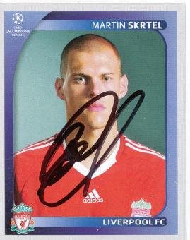 Martin Skrtel  FC Liverpool  2008/2009  Panini  CL  Sticker original signiert 
