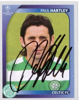 Paul Hartley  Celtic Glasgow  2008/2009  Panini  CL  Sticker original signiert 