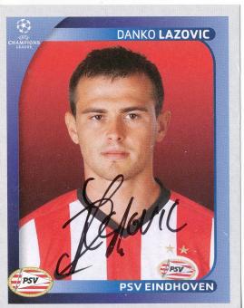 Danko Lazovic  PSV Eindhoven  2008/2009  Panini  CL  Sticker original signiert 