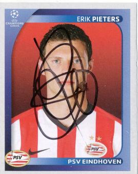 Erik Pieters  PSV Eindhoven  2008/2009  Panini  CL  Sticker original signiert 