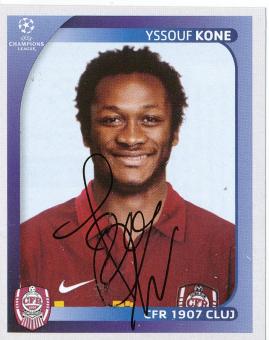 Yssouf Kone  CFR Cluj  2008/2009  Panini  CL  Sticker original signiert 