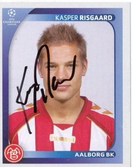 Kasper Risgaard  Aalborg BK  2008/2009  Panini  CL  Sticker original signiert 