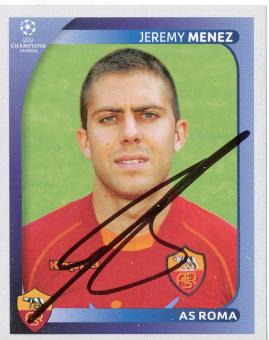 Jeremy Menez  AS Rom  2008/2009  Panini  CL  Sticker original signiert 