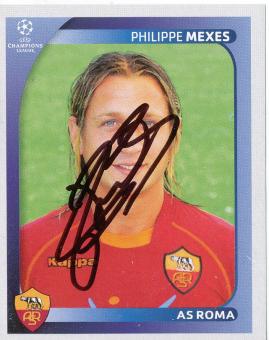 Philippe Mexes  AS Rom  2008/2009  Panini  CL  Sticker original signiert 