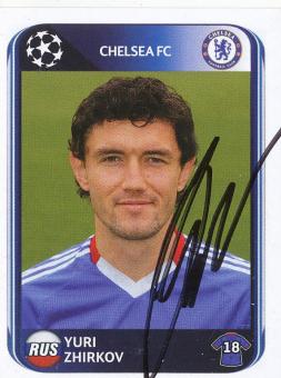 Yuri Zhirkov  FC Chelsea London  2010/2011  Panini  CL  Sticker original signiert 