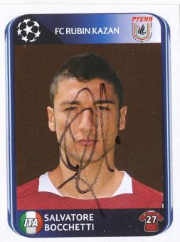 Salvatore Bocchetti  FC Rubin Kazan  2010/2011  Panini  CL  Sticker original signiert 