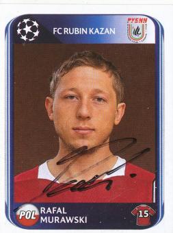 Rafal Murawski  FC Rubin Kazan  2010/2011  Panini  CL  Sticker original signiert 