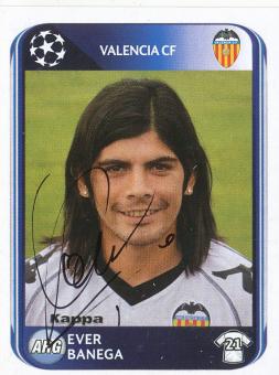 Ever Banega  FC Valencia  2010/2011  Panini  CL  Sticker original signiert 