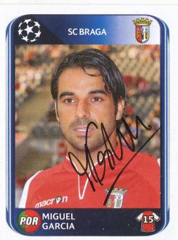 Miguel Garcia  SC Braga  2010/2011  Panini  CL  Sticker original signiert 