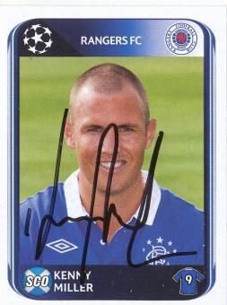 Kenny Miller  Glasgow Rangers  2010/2011  Panini  CL  Sticker original signiert 