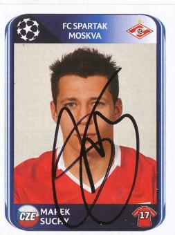Marek Suchy  Spartak Moskau  2010/2011  Panini  CL  Sticker original signiert 