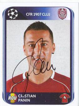 Cristian Panini  CFR Cluj  2010/2011  Panini  CL  Sticker original signiert 