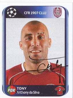 Tony  CFR Cluj  2010/2011  Panini  CL  Sticker original signiert 
