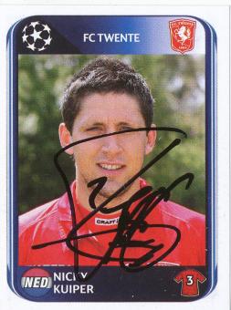 Nicky Kuiper  FC Twente Enschede  2010/2011  Panini  CL  Sticker original signiert 