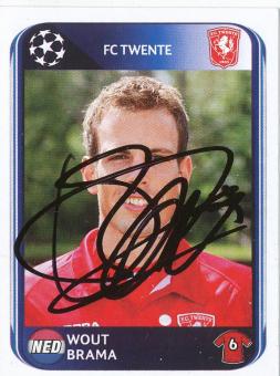 Wout Brama  FC Twente Enschede  2010/2011  Panini  CL  Sticker original signiert 