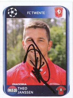Theo Janssen  FC Twente Enschede  2010/2011  Panini  CL  Sticker original signiert 