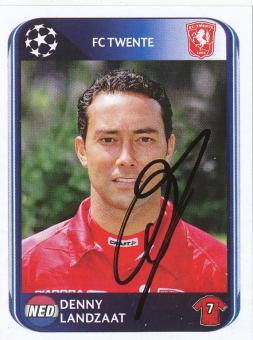 Denny Landzaat  FC Twente Enschede  2010/2011  Panini  CL  Sticker original signiert 