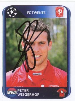 Peter Wisgerhof  FC Twente Enschede  2010/2011  Panini  CL  Sticker original signiert 