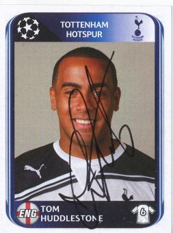 Tom Huddlestone  Tottenham Hotspur  2010/2011  Panini  CL  Sticker original signiert 