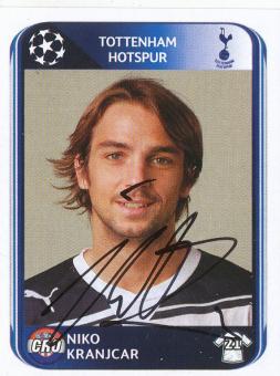 Niko Kranjcar  Tottenham Hotspur  2010/2011  Panini  CL  Sticker original signiert 