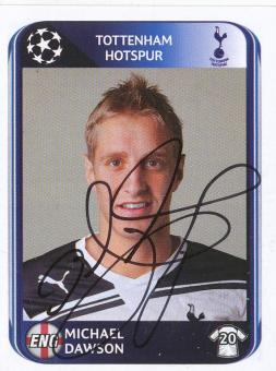 Michael Dawson  Tottenham Hotspur  2010/2011  Panini  CL  Sticker original signiert 